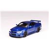 MOTORHELIX M63416 1/64 NISMO R34 GT-R Z-TUNE Blu Bayside Modello Auto