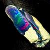 AK GEMS AND JEWELLERY Secco Opal, Nera Naturale Opal rough , Ethiopian fire Opal Gemma 8 KT 20x16 MM