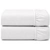 Dudu N Girlie NEXT2ME jersey di cotone lenzuolo con angoli per culla, 51 cm x 85 cm, pezzi, bianco