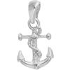 ORO&CO 925 Charm ancora in argento 925 oro&co 925 2 cm