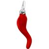 ORO&CO 925 Ciondolo peperoncino in argento smaltato rosso 2,5 cm oro&co 925