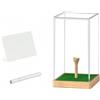 Espositore Pallina Golf Compatto Vetrina Acrilica Golf con Penna