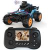 pisosorc Auto RC con Telecamera FPV Camion RC Schermo 2.8 Telecamera 60° Regolabile Video
