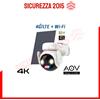 EZVIZ Videocamera di sorveglianza da esterno 4G/Wi-Fi 4K/8MP a batteria e pannello