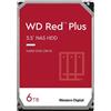 Western Digital WD Red Plus 6TB Hard Disk 3.5" NAS RAID SATA 5400 RPM WD60EFPX