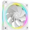 DeepCool FL12 120mm PWM 3 Pack Reverse White Fan - High Performance, Low Noise,