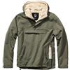 Brandit Windbreaker Sherpa giacca, oliva,
