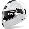 MOTOTOPGUN AIROH CASCO MODULARE SPECKTRE COLOR WHITE GLOSS M
