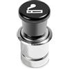 QKWL Accendisigari per auto, resistente all'usura, durevole, anticorrosione e antiruggine, adatto per la maggior parte dei modelli come: auto, camion, SUV