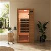 Parama Sauna ad infrarossi 90x90 cm H188 in legno di cedro con radio integrata|Helsinki