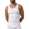 EGI Canottiera Uomo Spalla Larga in 100% Cotone Naturale, Canotta Intima Maschile Bianca e Traspirante, Sottomaglia per Uso Quotidiano e Sport Art. 5400