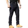 Generico Pantaloni Cargo Uomo Lavoro, Multitasche Pantaloni da Lavoro Uomo Impermeabili Militari Pantalone Cerniera Sottile Tattici Cargo Pants