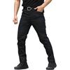 Generico Pantaloni Cargo Uomo Lavoro, Multitasche Pantaloni da Lavoro Uomo Impermeabili Militari Pantalone Cerniera Sottile Tattici Cargo Pants