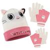 DREAMWORKS GABBY'S DOLLHOUSE Gabby Dollhouse Accessori Invernali Bambina Set, Guanti e Cappello - Regalo Ragazza