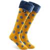 CityComfort Calze Donna, Calzini Antiscivolo Invernali Caldi a Pantofola Calze Alte al Ginocchio
