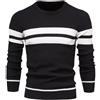 Cozyan Maglioni per Uomo Pullover a Maglia Maglioncino Girocollo Sweater a Maniche Lunghe Felpa Uomo Senza Cappuccio Premium Basic Sportivo Casual Senza Zip Moda per l'inverno
