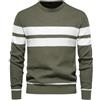 Cozyan Maglioni per Uomo Pullover a Maglia Maglioncino Girocollo Sweater a Maniche Lunghe Felpa Uomo Senza Cappuccio Premium Basic Sportivo Casual Senza Zip Moda per l'inverno