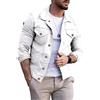 CHARTOU Men's Denim Jacket Casual Regular Fit Button Down Long Sleeve Jean Trucker Jacket