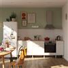 DELINIA Cucina in kit DELINIA Eleki bianco 4 basi L 240 cm