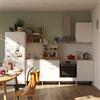 DELINIA Cucina in kit DELINIA Eleki bianco 4 basi e 3 pensili L 240 cm
