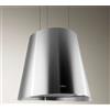 Elica Cappa aspirante sospesa acciaio inox
