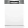 Bosch SMI4EVS08E lavastoviglie da incasso Serie 4 frontalino in acciaio spazzolato CLASSE C"