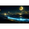 Puzzlerix Puzzle Luminoso Fiume Luna Paesaggio 500 1000 1200 2000 Pezzi Regalo