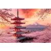 PuzzleVividix Puzzle Monte Fuji Paesaggio Giapponese 500-2000 Pezzi Adulti Regalo