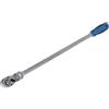 GEDORE Chiave a Cricchetto con Snodo, Chiave a Cricchetto da 1/2 pollici, 12.5 mm, Chiave a Cricchetto Lunga, Testa Oscillante 180°, Impugnatura Bicomponente, 1993 GU-10 x L