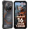 Blackview Fort 2 Rugged Smartphone Android 16 Ultrasottile 245g/10.7mm,