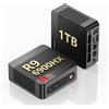 BOSGAME P6 Mini PC AMD Ryzen 9 6900HX fino a 4,9 GHz 24 GB LPDDR5 SSD 1 TB PCIe