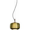 Vistosi PLISSE' SOSPENSIONE P VERDE ANTICO C-PLISSE' AVORIO BRONZO OPACO 2 L32CC LED 3000K 12W 1600lm DIMMERABILE