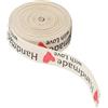 Sheens Nastro cucito, 5 yard 1,5 cm larghezza nastro di cotone naturale fatto a mano caratteri nastro per regalo presente pacchetto offerta abbigliamento etichetta (cuore rosso)