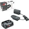 Batteria 18V E Caricabatterie 2.5Ah (Set Avviamento 18V, POWER for ALL)