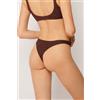Calzedonia Brasiliana Costume Crinkle Waves Marrone