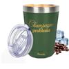 Fisura Bicchiere termico originale Champagne. Tazza da caffè da 310 ml.
