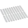 WENKO 17219010100 Strisce adesive anti scivolo - 20 pezzi, Silicone, Trasparente