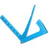 TIKATARER Calibro di Campanatura per Auto RC, Strumento di Regolazione della Campanatura del Cerchione e Dell'altezza del RC 3 in 1 in Metallo Blu, Strumenti per Auto RC con Marcature per