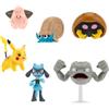 Pokémon Jazwares Pokémon pack 6 figurines Battle Figure Set 7