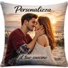Colorfamily Cuscino Personalizzato Fronte Retro con Foto e Testo 40x40 cm Idea
