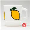 Fire King Rare Fire King Matrioske Tazza Super Frutta Limone Latte Bianco 2015 Da Giappone