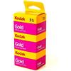 kodak 1880806 Gold 200 Pellicola GB13536-H - 3 pezzi (giallo/viola)