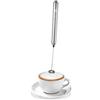 MACOM, Montalatte a Batterie in Acciaio Inox, Argento, Just Kitchen 863 Schiuma & Latte