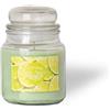 - Candela profumata in giara 510 g lime e zenzero