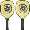 Funien Beach Tennis Paddles Wood Paddles Set with 2 Rackets 4 Balls for Fun