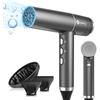 slopehill Asciugacapelli professionale, 110.000 giri/min, 268 g, super | Diagnosi intelligente dei guasti, microfiltro innovativo, 600 milioni di ioni e OxyActive, indicatore LED