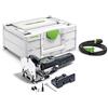 Festool Fresatrice per giunzioni DOMINO DF 500 Q-Plus | Fresa per tasselli con fresa Domino D 5, arresto aggiuntivo, chiave a forchetta SW 8, principio di fresatura brevettato