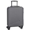 travelite 4 ruote valigia a mano piccola 34 litri, serie bagagli BALI: Trolley rigido in ABS conforme alle dimensioni del bagaglio a mano IATA, 55 cm.