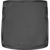 Walser Vasca Baule XTR su Misura Compatibile con Audi A4 (B8) Sedan, 08/2007-09/2016, Tapetto per Bagagliaio, Tappetino Baule, Protezione Cofano
