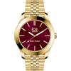 ICE-WATCH - ICE steel solar - Orologio da donna con bracciale in metallo (Small), Oro e bordeaux